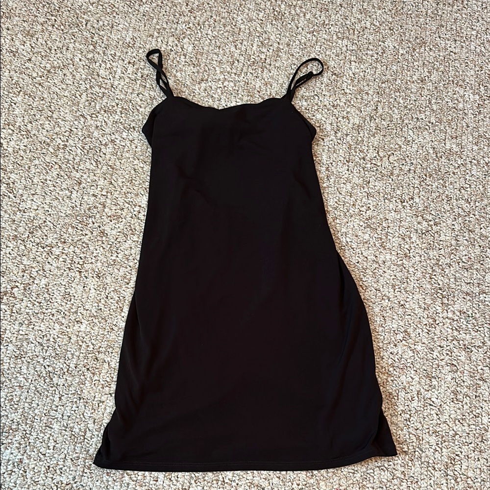 Express Black Spaghetti Strap Dress